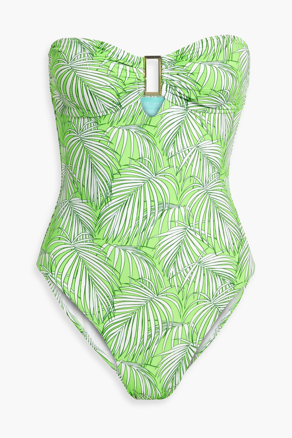 Melissa Odabash Como Printed Bandeau Swimsuit
