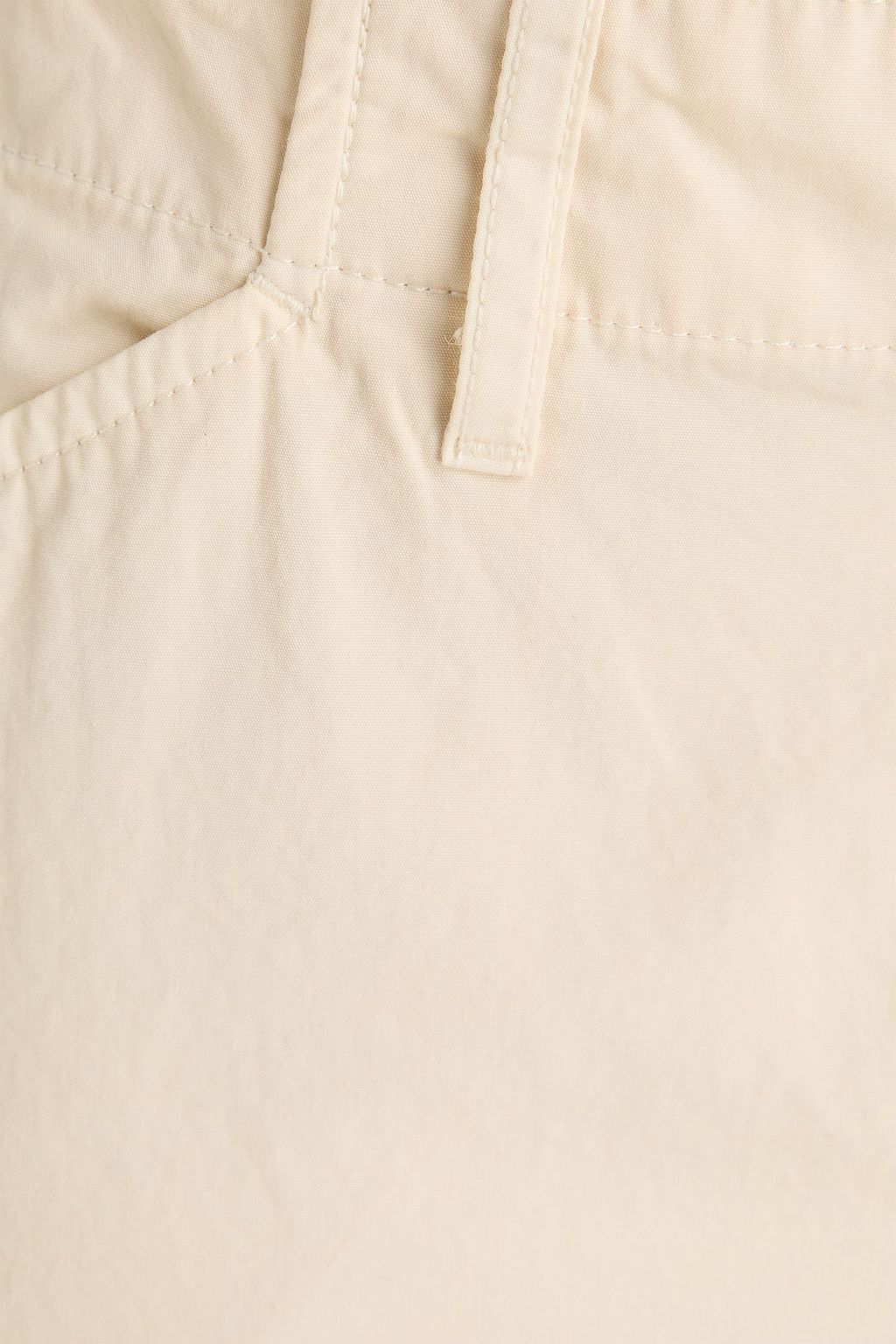 RAG & BONE Banks Cropped Hose mit weitem Bein aus Baumwoll-Canvas