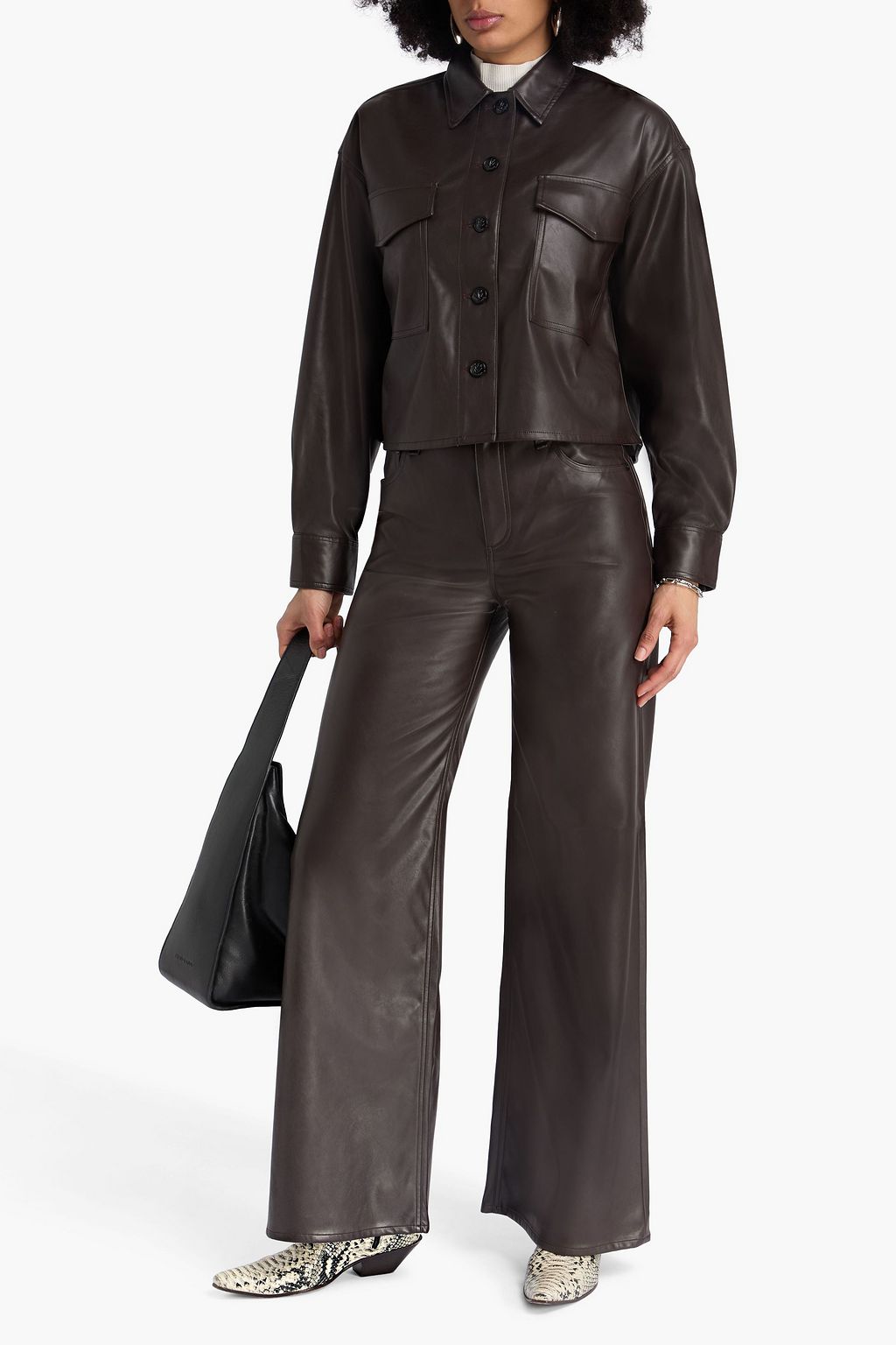 RAG & BONE Jaiden cropped shirt