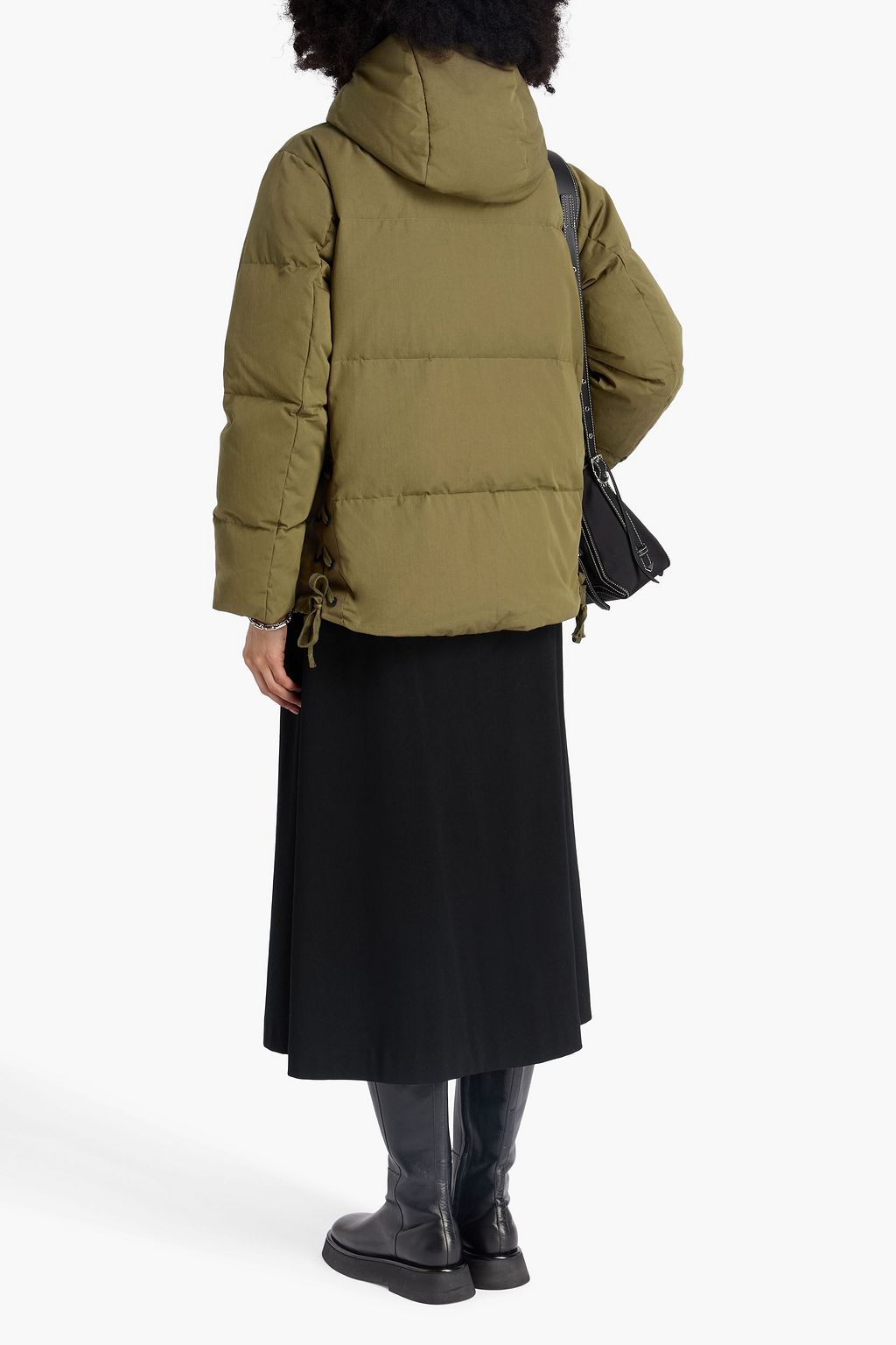 RAG & BONE Lenny quilted cotton-blend twill hooded down jacket