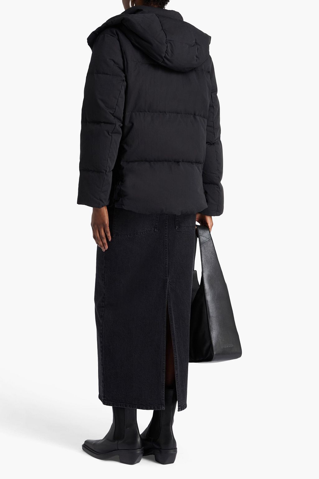 RAG & BONE Lenny quilted cotton-blend twill hooded down jacket