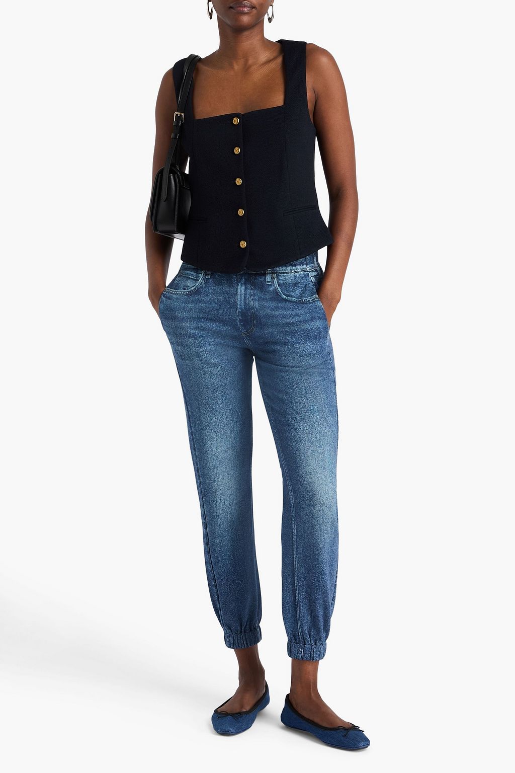 RAG & BONE Mariana Oberteil aus Piqué