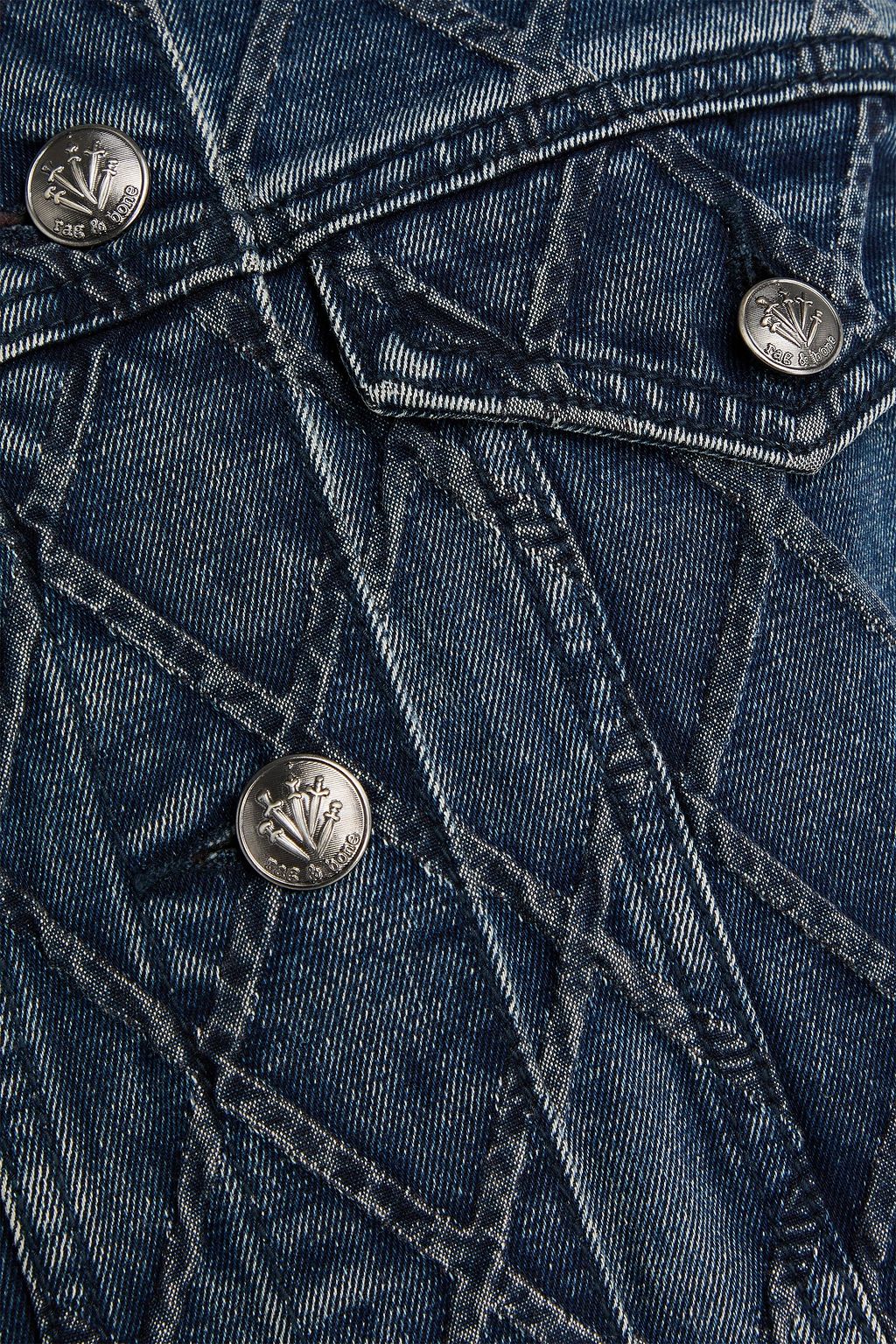 RAG & BONE デニムジャケット キルティング