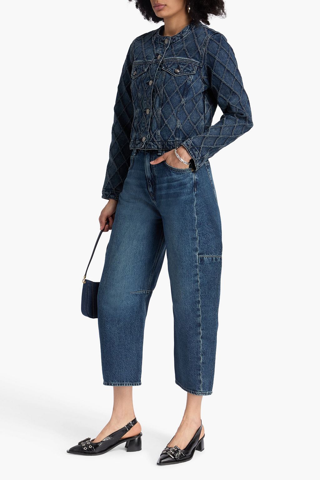 RAG & BONE デニムジャケット キルティング