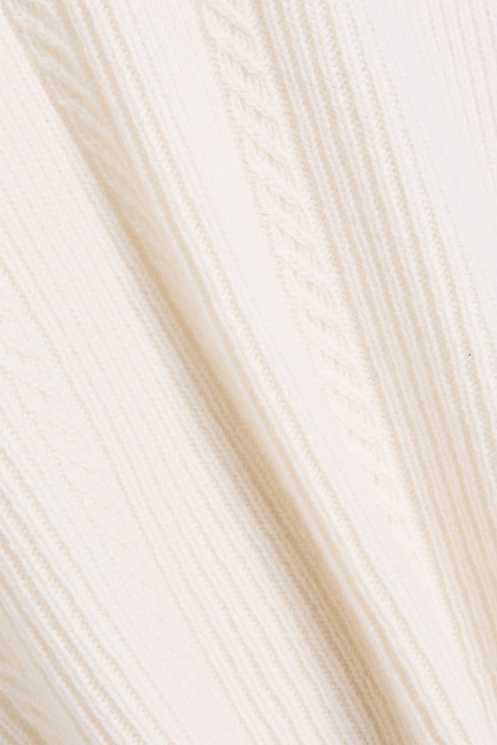 RAG & BONE Maud Kaschmirpullover mit Zopfstrickmuster
