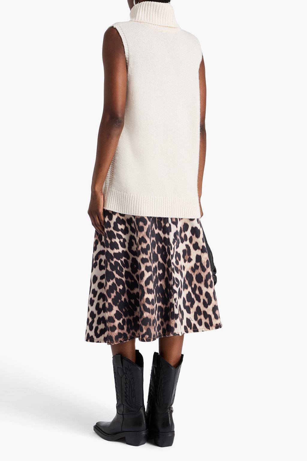 RAG & BONE Danica wool and cashmere-blend vest