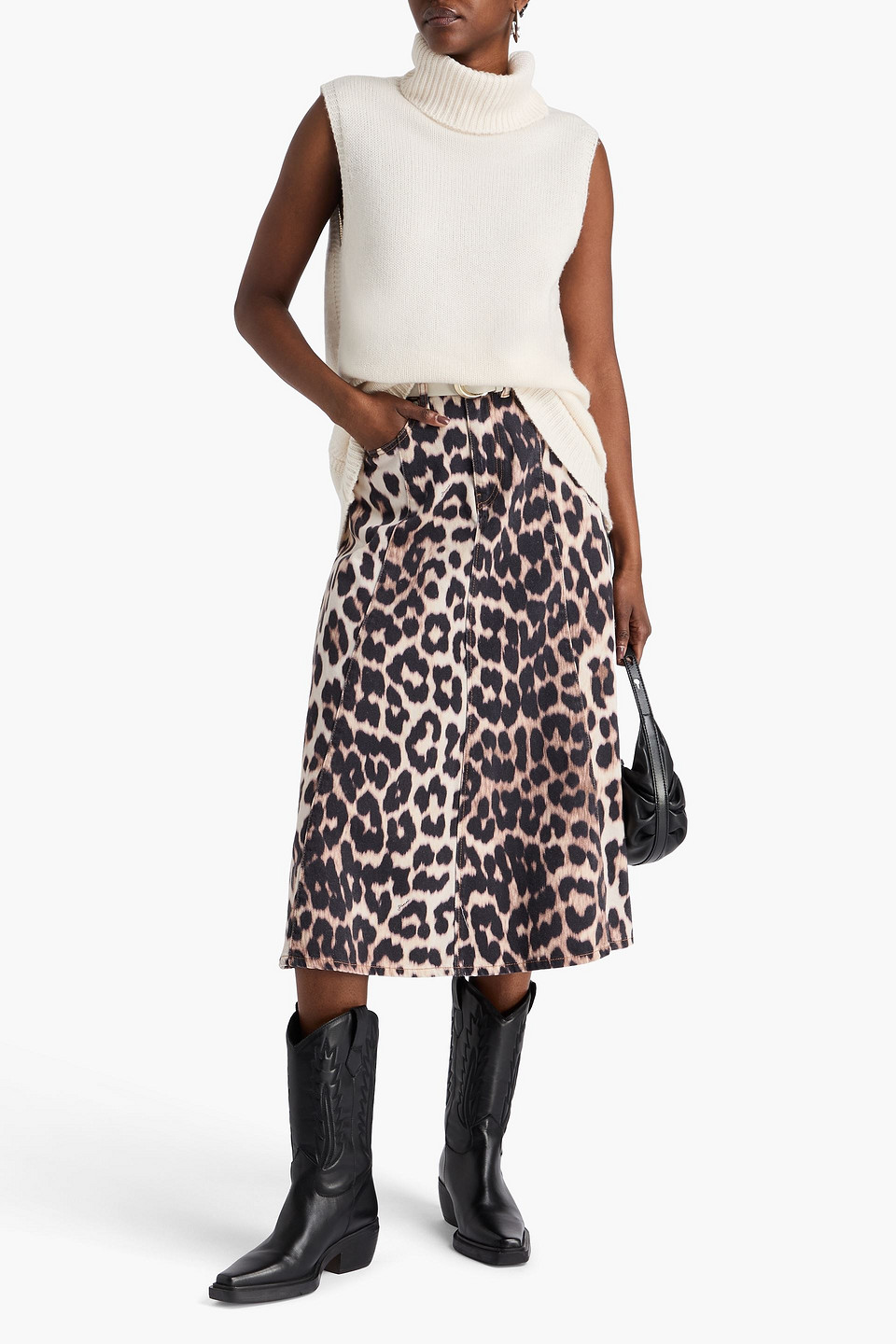  Rag & Bone - Danica Weste Aus Einer Woll-kaschmirmischung - Weiß - L 