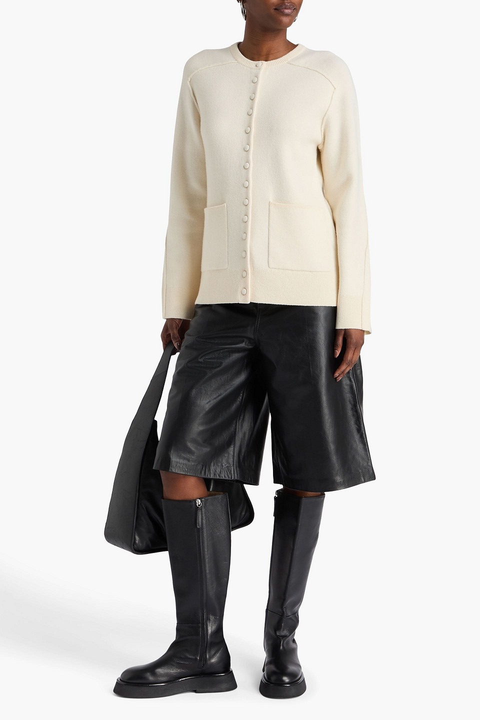  Rag & Bone - Bridget Wool-blend Cardigan - White - M 