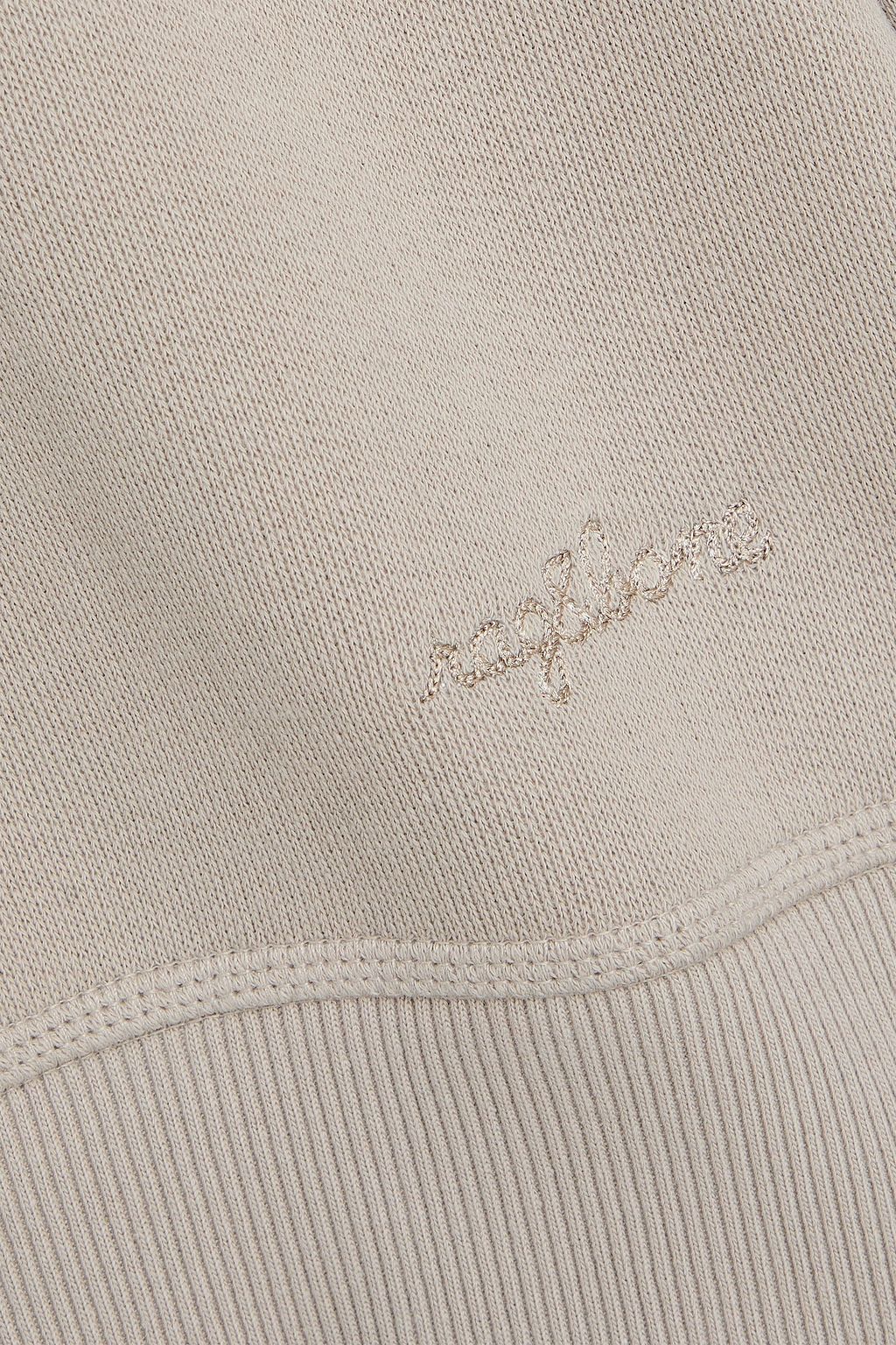 RAG & BONE French cotton-blend terry sweatshirt