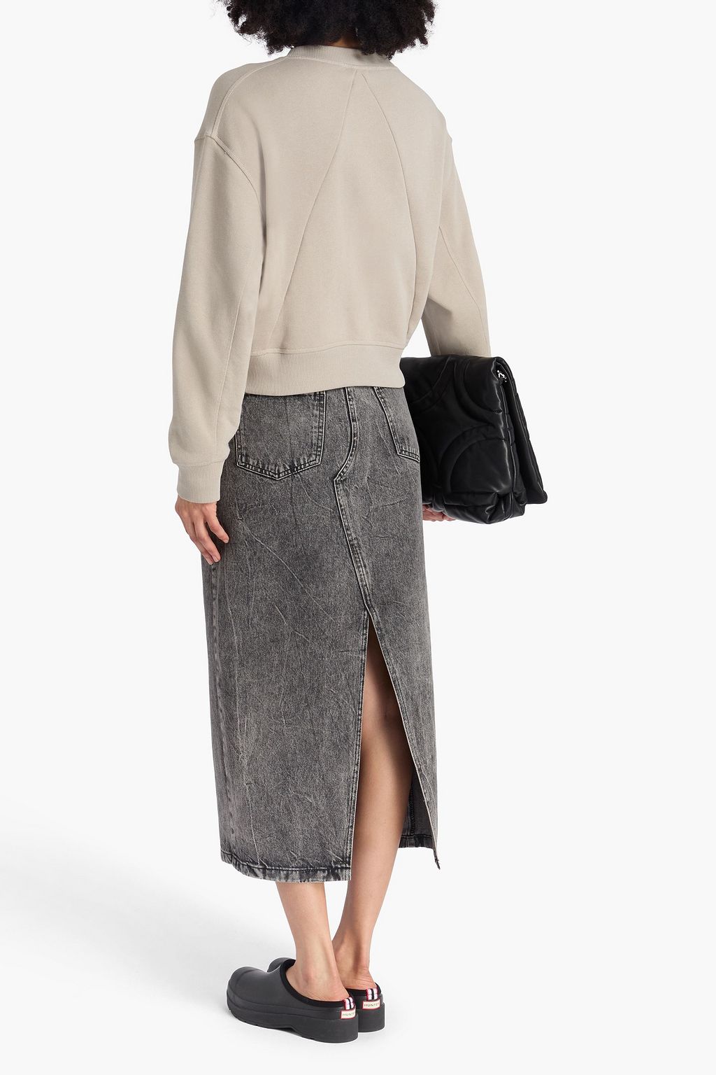 RAG & BONE French cotton-blend terry sweatshirt