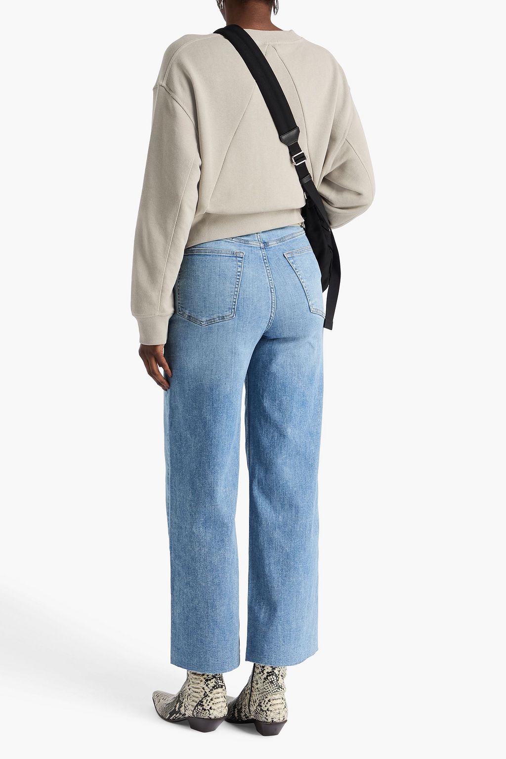 RAG & BONE Sofie hoch sitzende Jeans mit weitem Bein