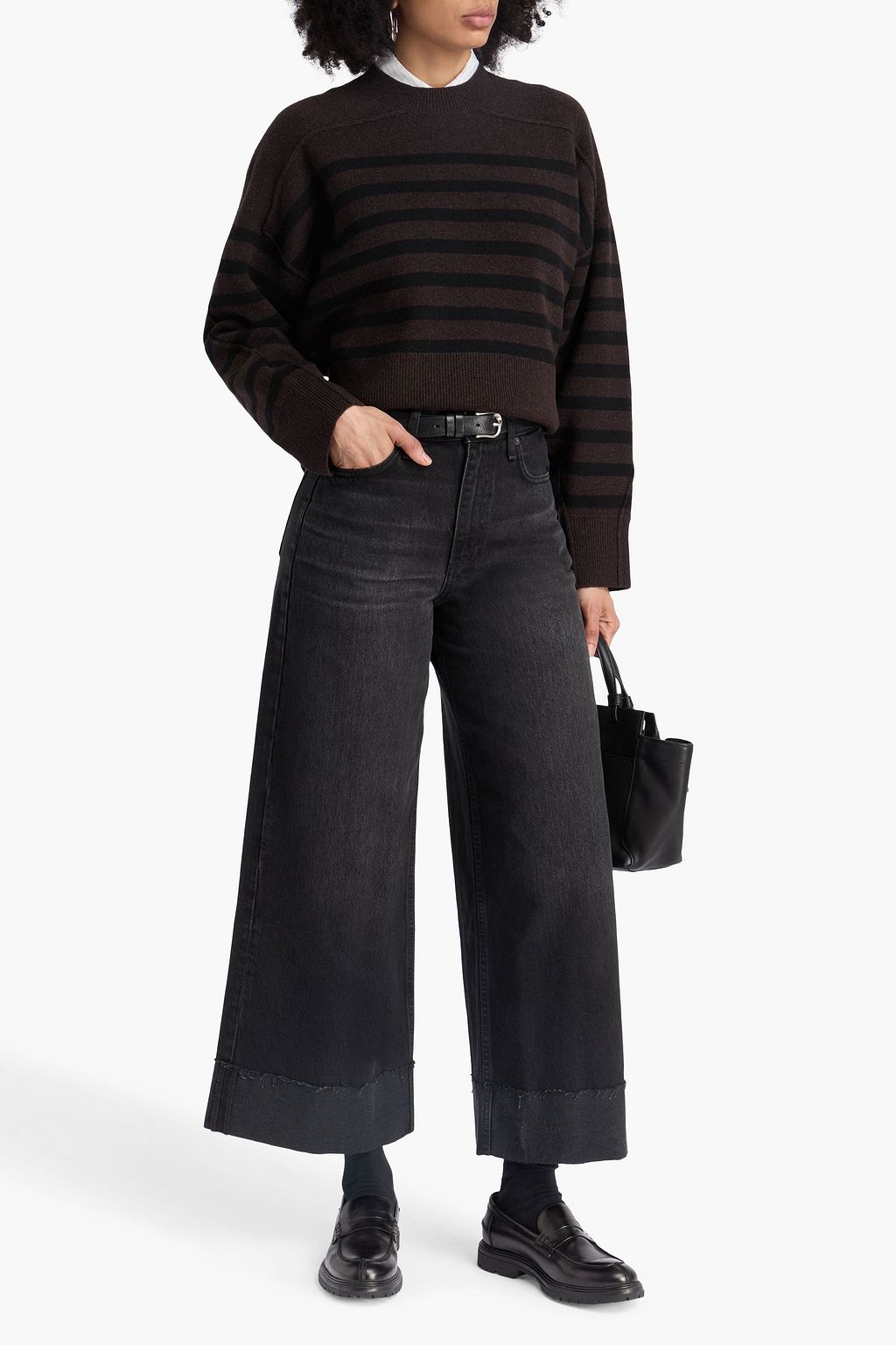 RAG & BONE Sofie high-rise wide-leg jeans