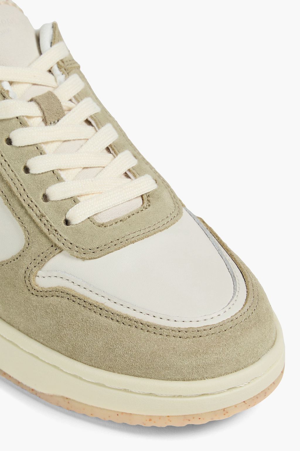 RAG & BONE Retro Tennis レザー&スエード&シェル スニーカー