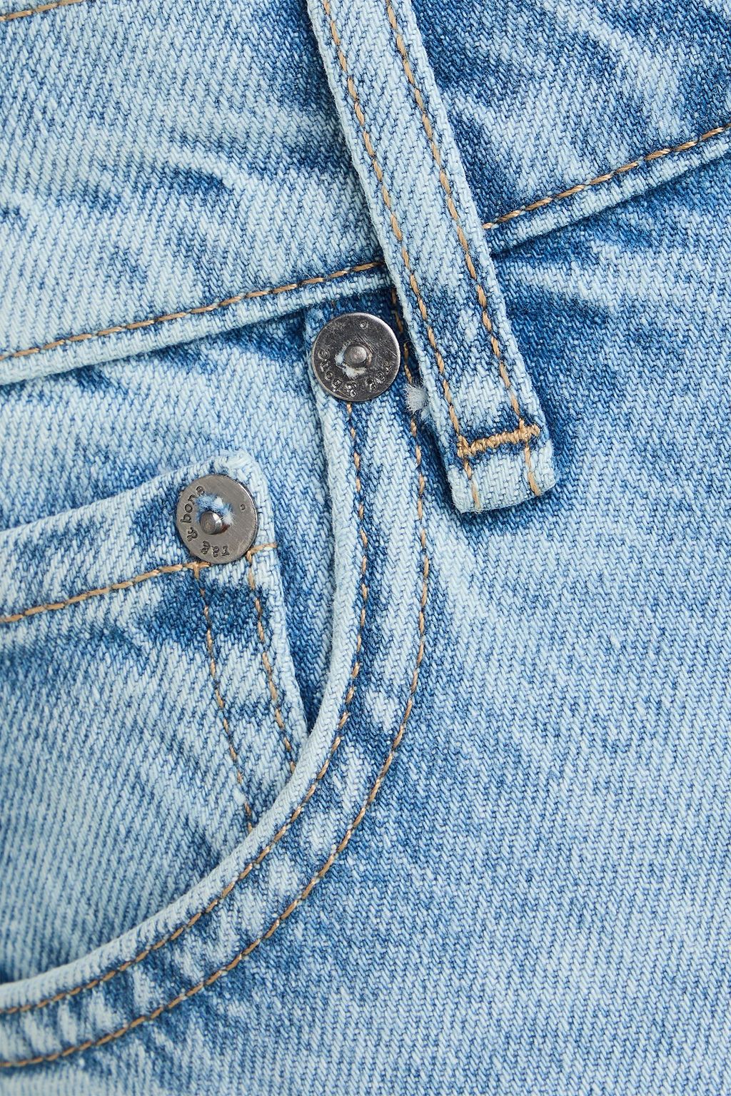 RAG & BONE ハイライズ ワイドレッグジーンズ