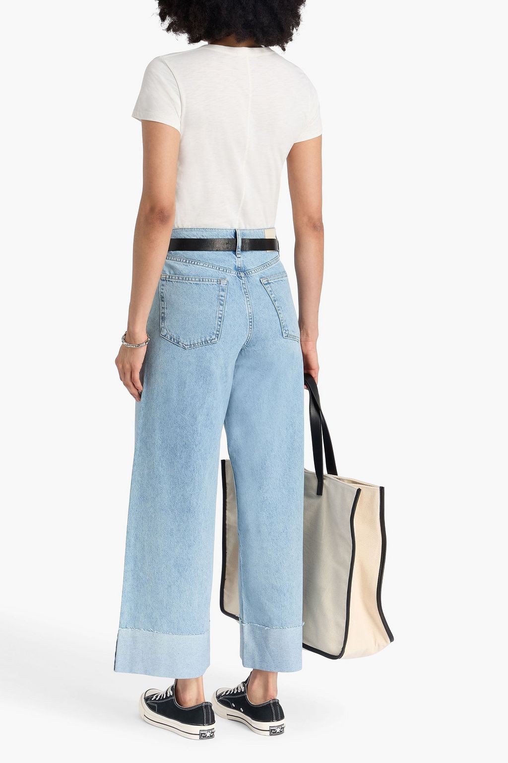 RAG & BONE ハイライズ ワイドレッグジーンズ