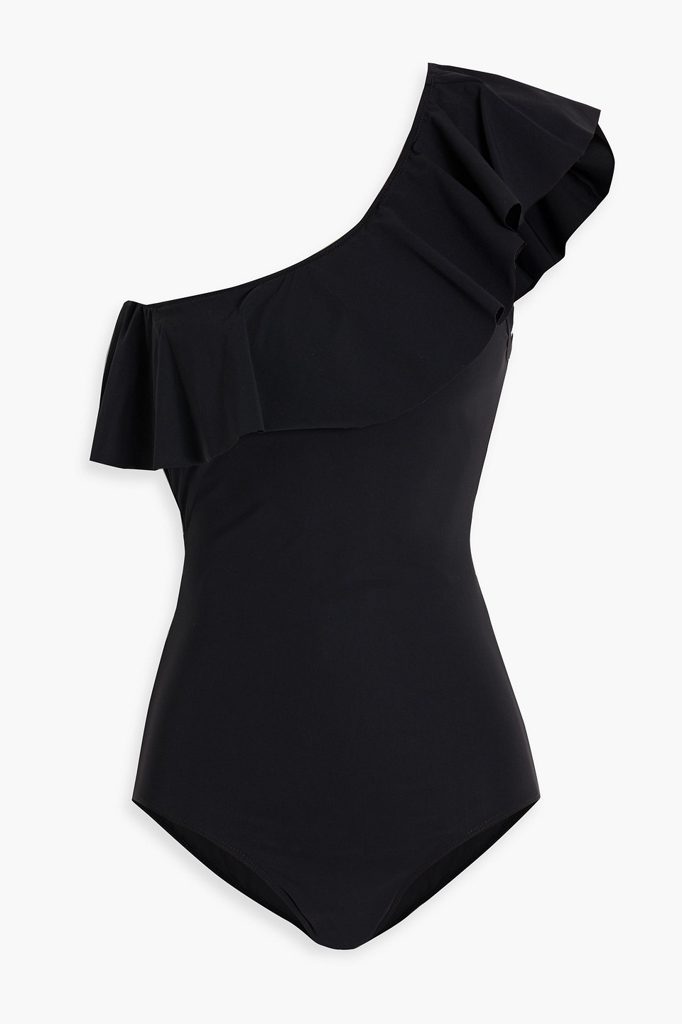 Isabel Marant Sicilya One-shoulder Ruffled Swimsuit