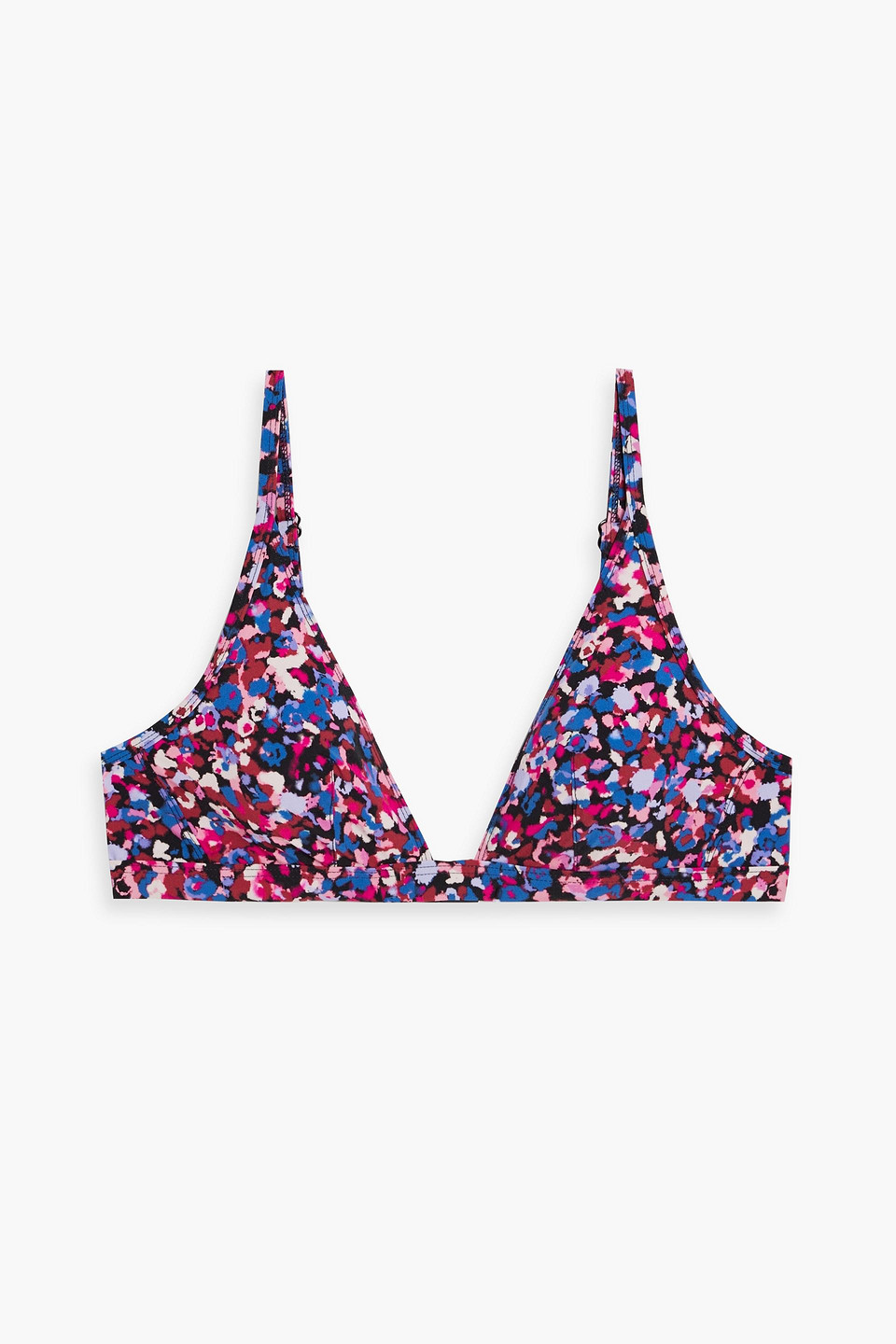 Isabel Marant Niall Printed Triangle Bikini Top