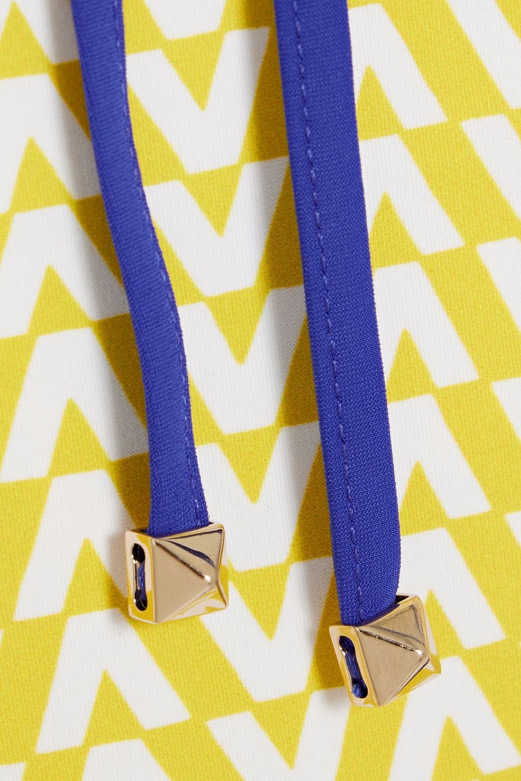VALENTINO GARAVANI Logo-print triangle bikini