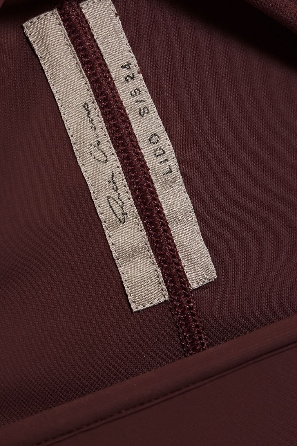 RICK OWENS Cutout halterneck swimsuit