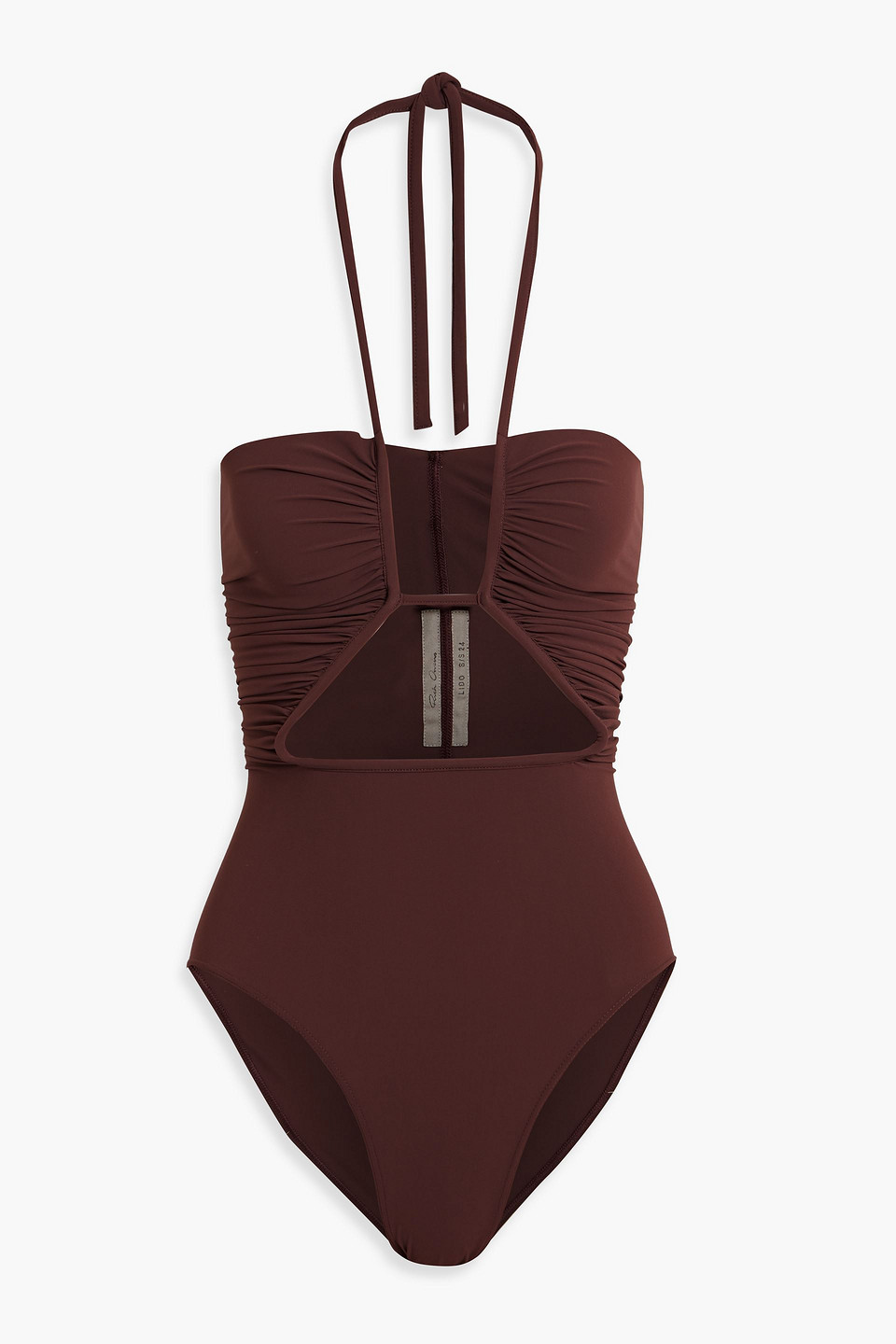 Rick Owens Cutout Halterneck Swimsuit