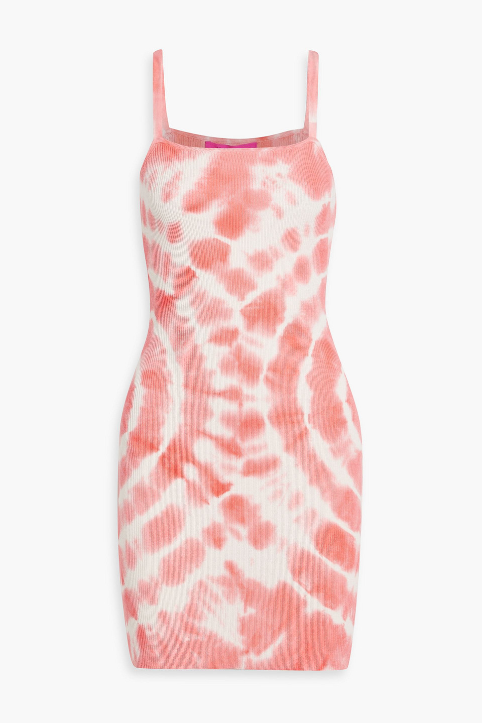 Nova Trance tie-dyed cotton and cashmere-blend mini dress