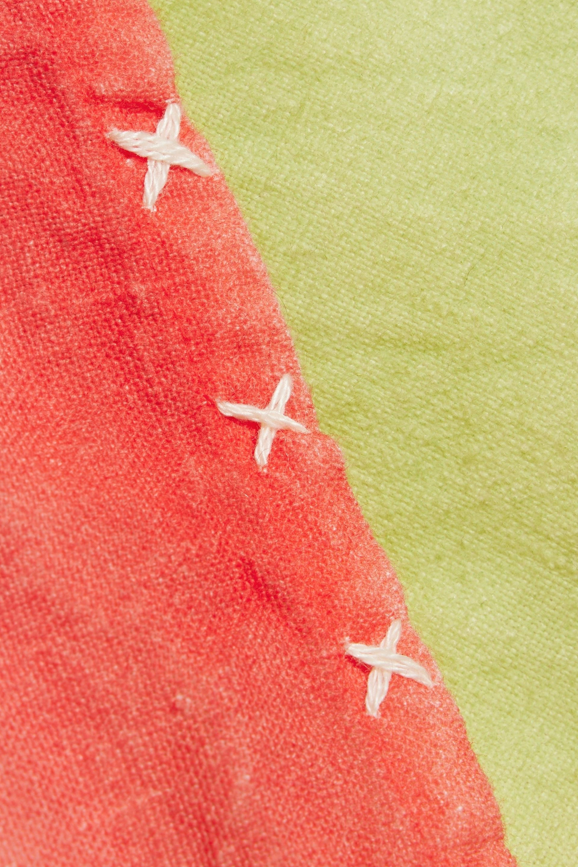 The Elder Statesman Sulfur tie-dyed linen shorts thumbnail