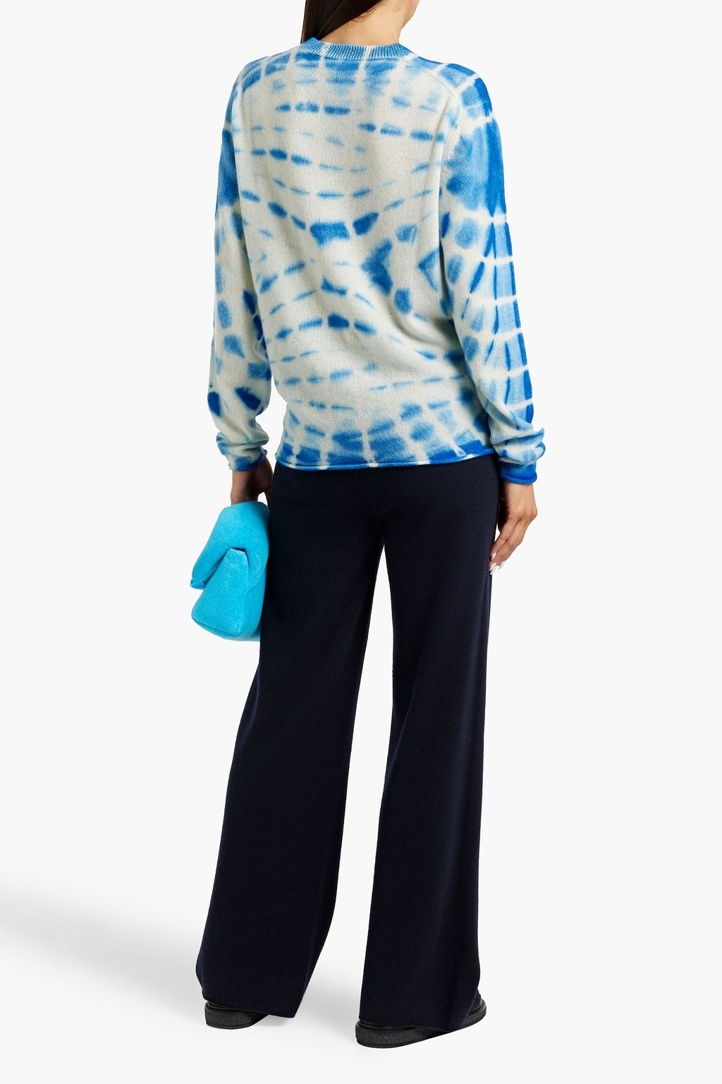 THE ELDER STATESMAN Trance tie-dyed cashmere sweater