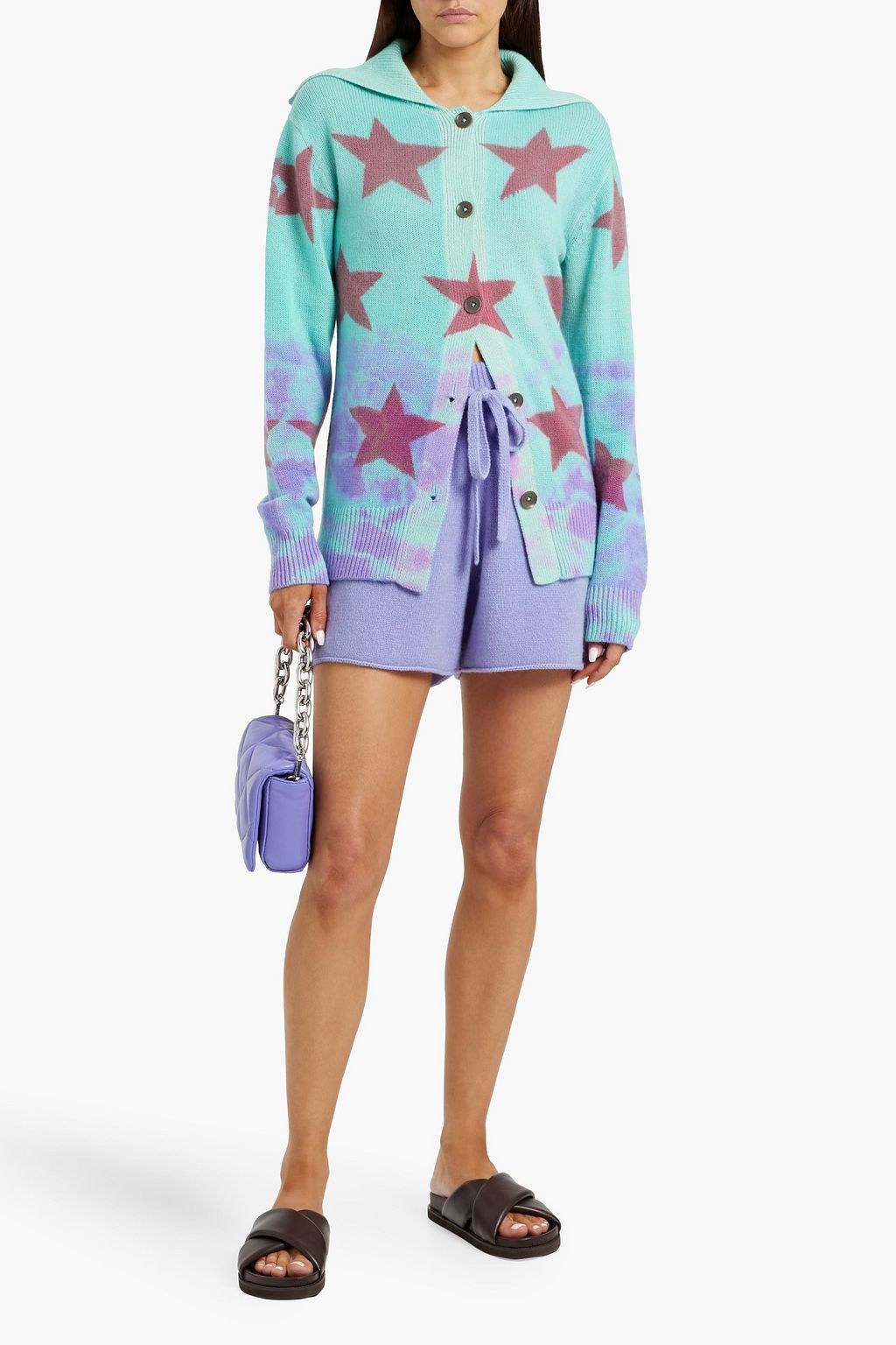 THE ELDER STATESMAN Cashmere shorts