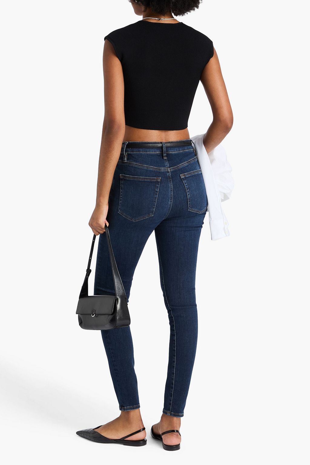 FRAME Le High Skinny hoch sitzende Skinny Jeans