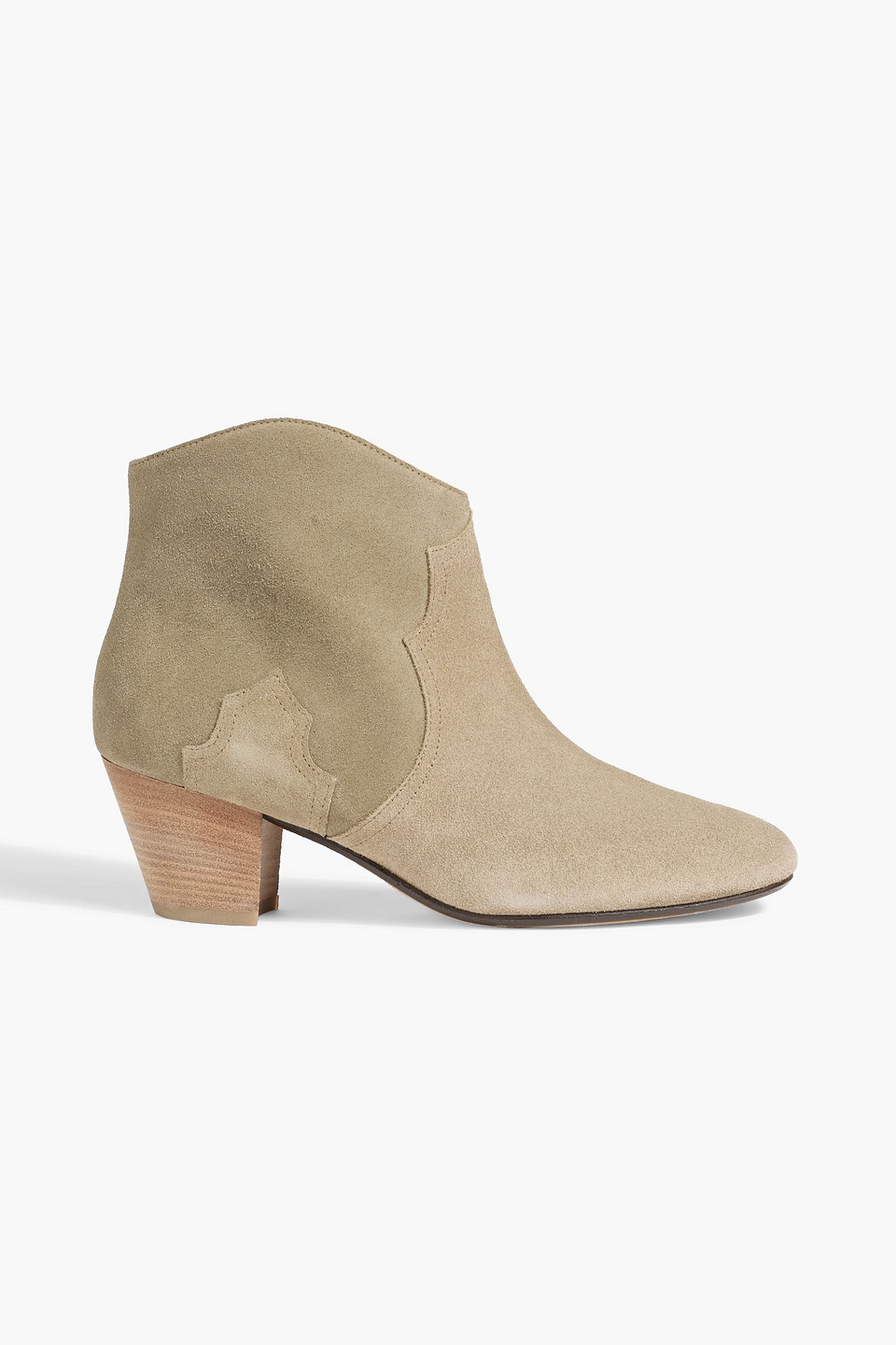 Dicker suede ankle boots