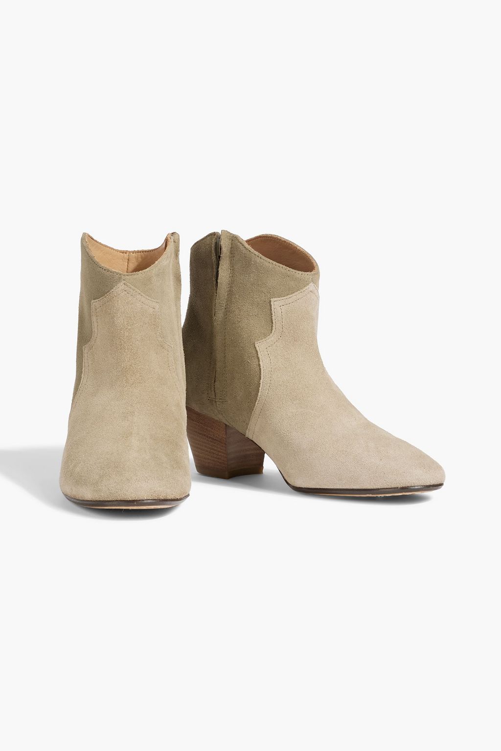 ISABEL MARANT Dicker suede ankle boots