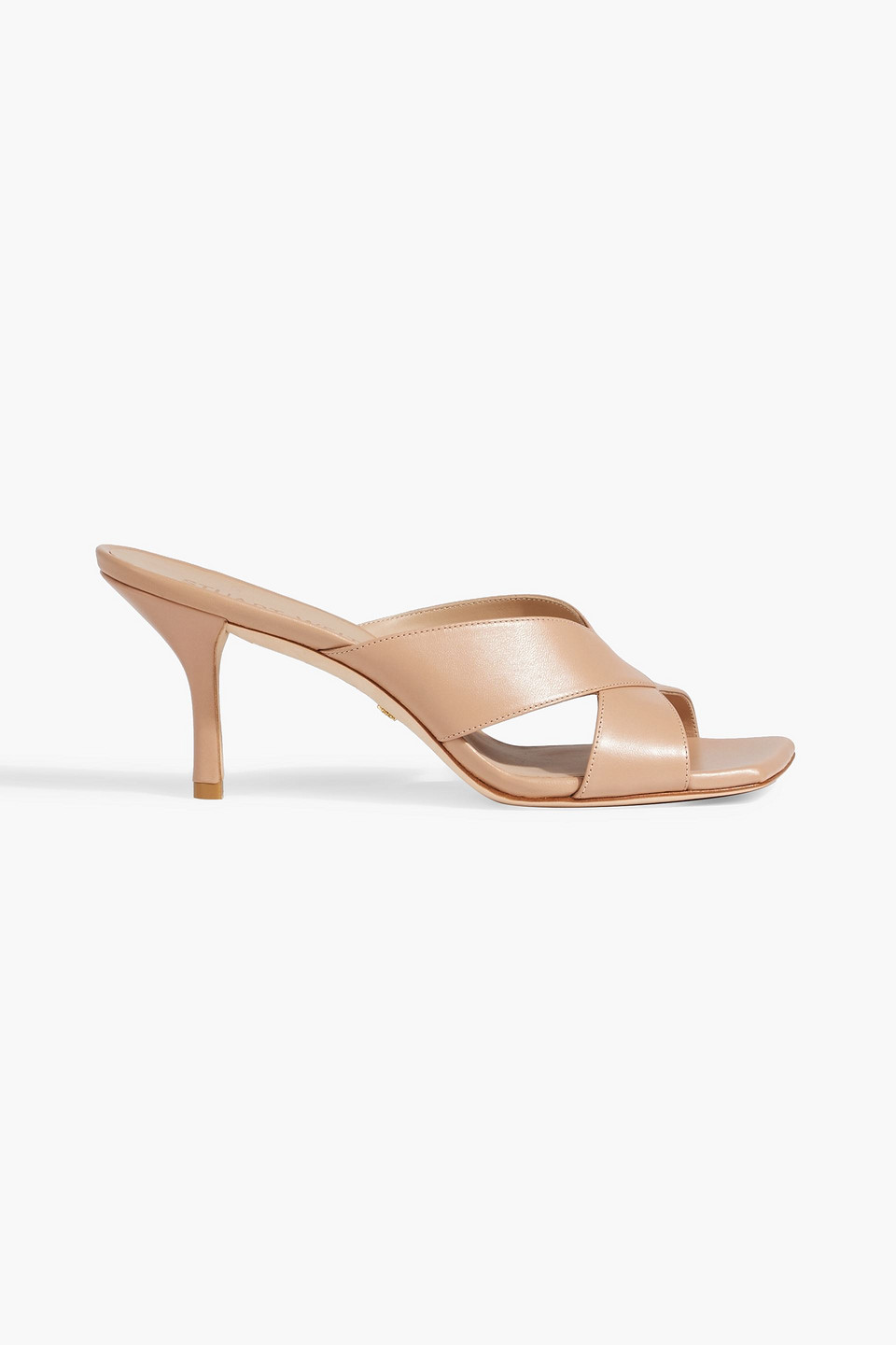 Stuart Weitzman Carmen Leather Mules