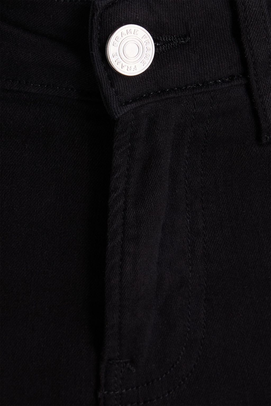 FRAME クロップド ハイライズ ブーツカットジーンズ