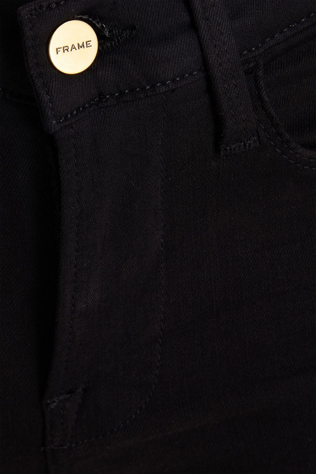 FRAME Le Pixie hoch sitzende Schlagjeans