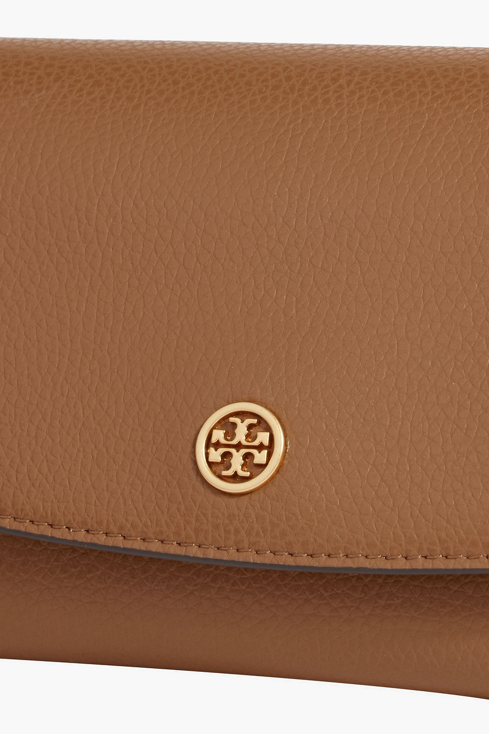 Tory Burch Robinson Pebbled-leather Wallet