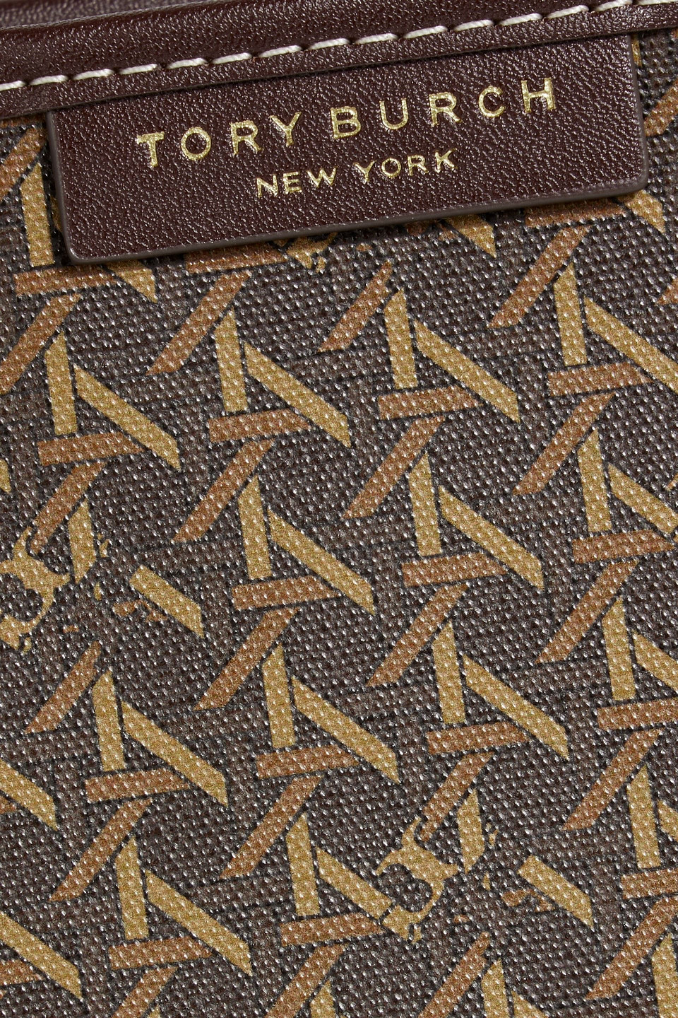 TORY BURCH EVER READY PRINTED COATED-CANVAS TOTE