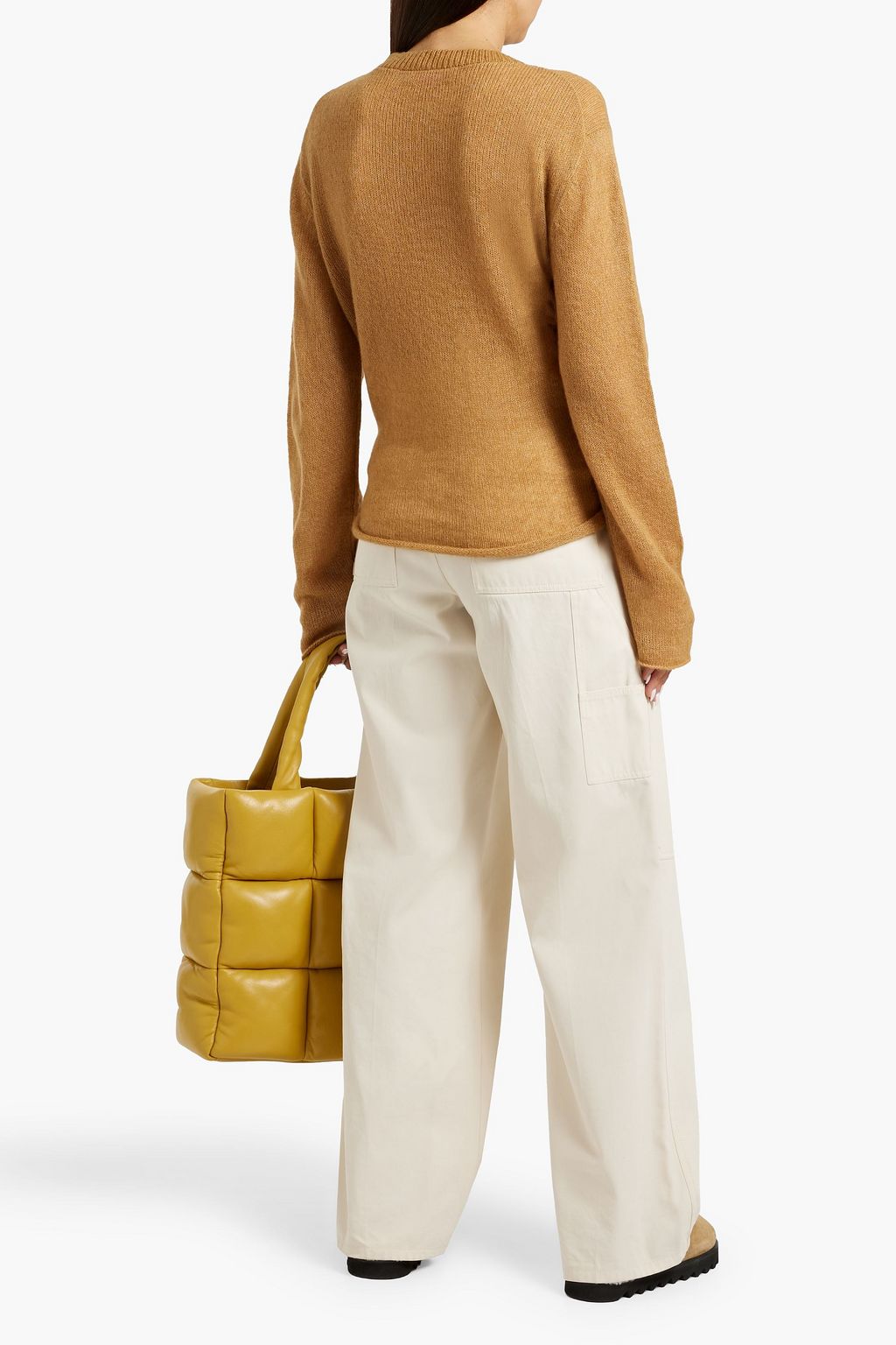 THE ELDER STATESMAN Pullover „Nimbus Coastal“ aus einer Kaschmir-Baumwollmischung