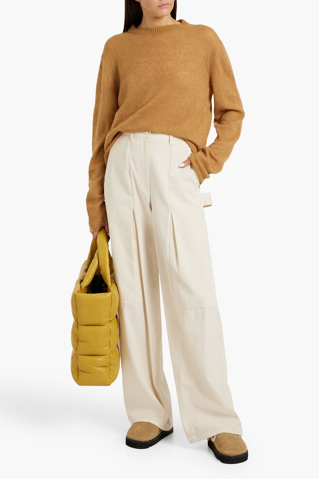 THE ELDER STATESMAN Pullover „Nimbus Coastal“ aus einer Kaschmir-Baumwollmischung
