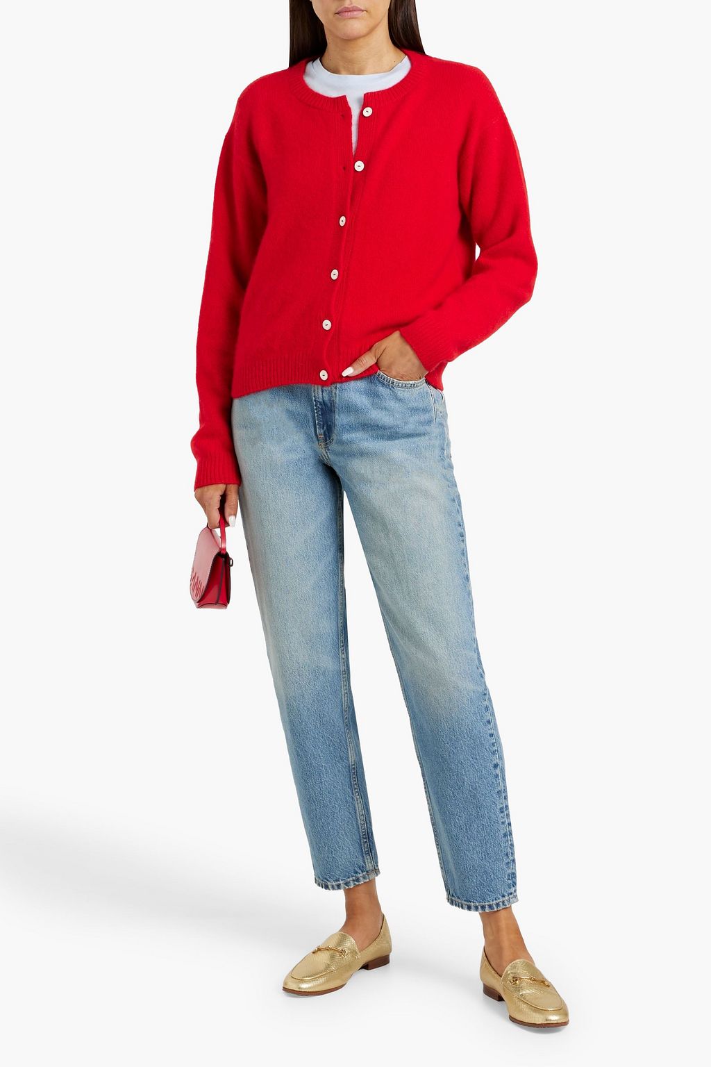 THE ELDER STATESMAN Cashmere cardigan