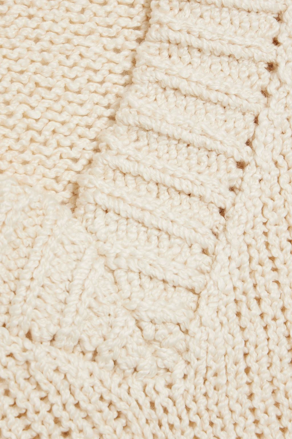 THE ELDER STATESMAN Nora Pullover aus Baumwolle