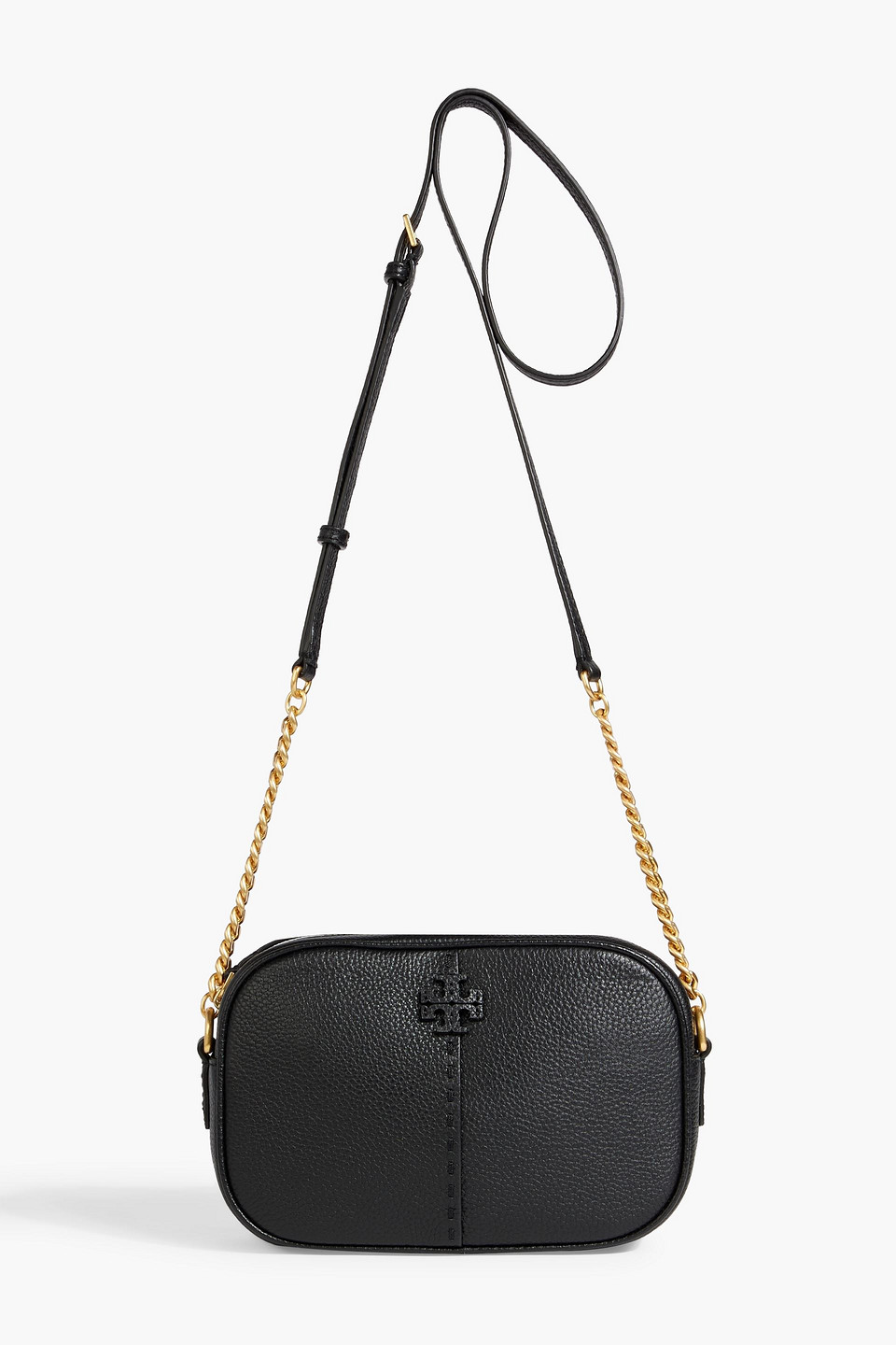 Tory Burch Mcgraw Pebbled-leather Cross-body Bag