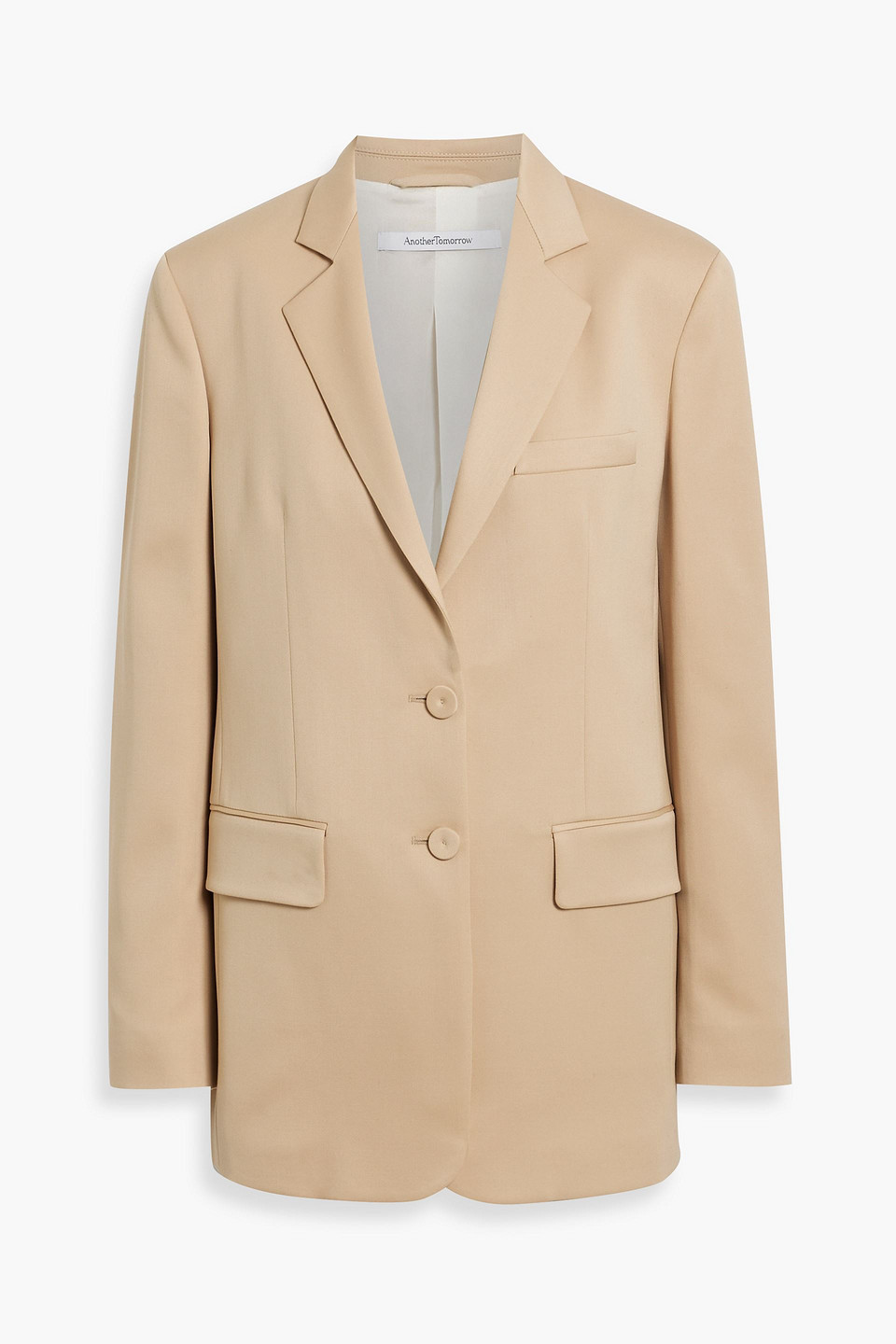 Wool-blend blazer