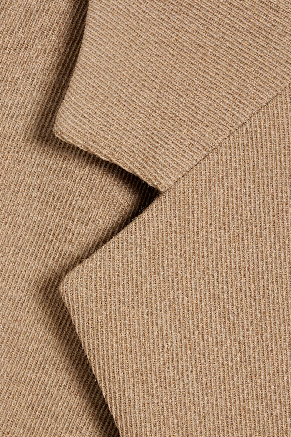 Proenza Schouler Laurie Wool-blend Twill Blazer In Sand