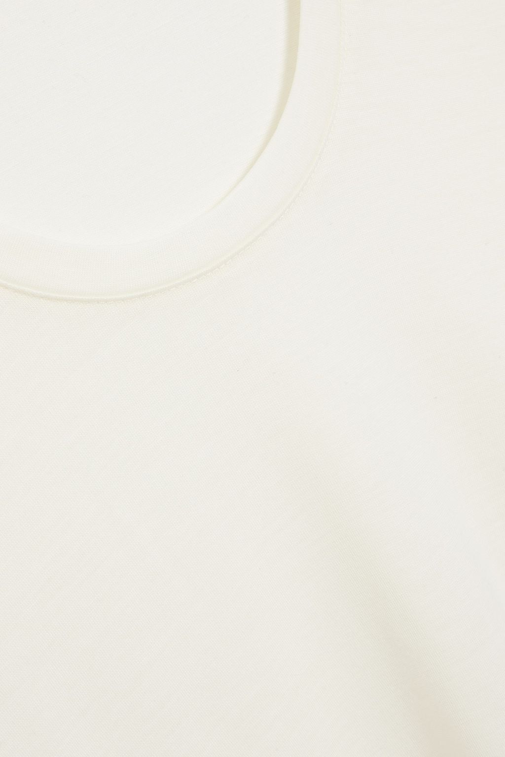ANOTHER TOMORROW Lyocell-jersey top