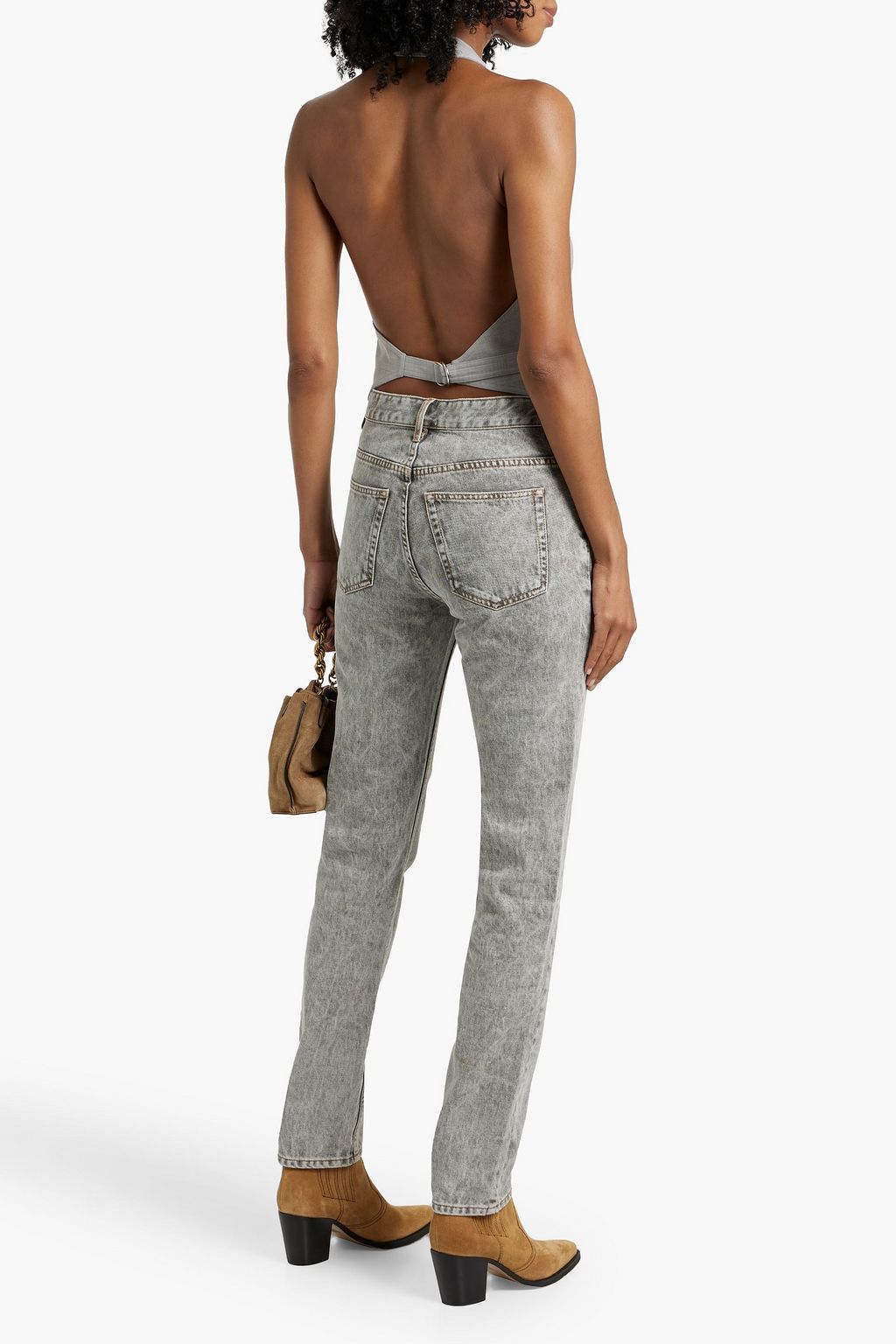 MARANT ÉTOILE High-rise slim-leg jeans