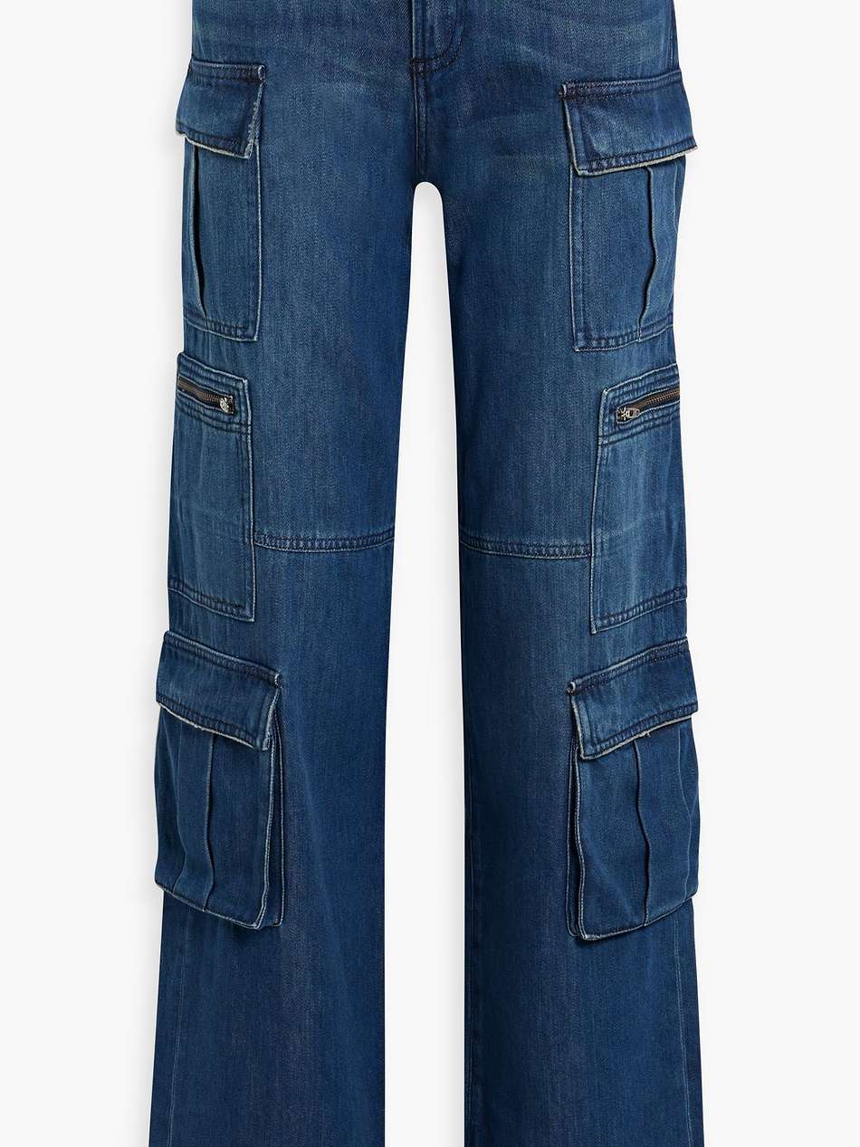 cay high-rise cargo jeans