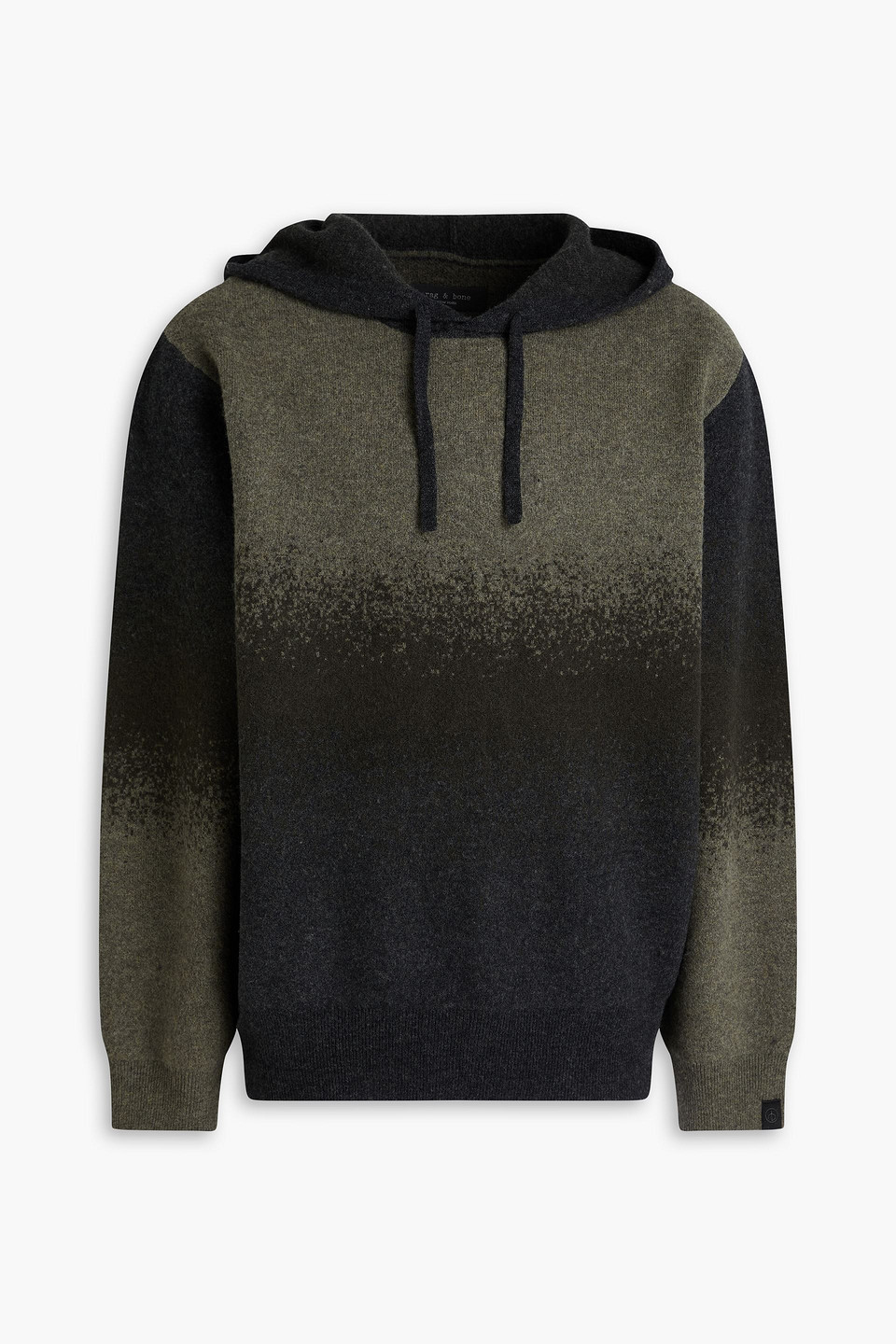 Rag & Bone Downing Cashmere Blend Hoodie In Multi