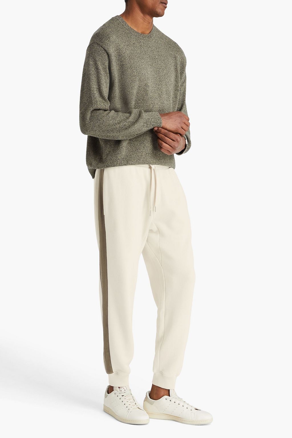 RAG & BONE بنطال رياضي قصير مصنوع من مزيج من قطن تيري فرنسي