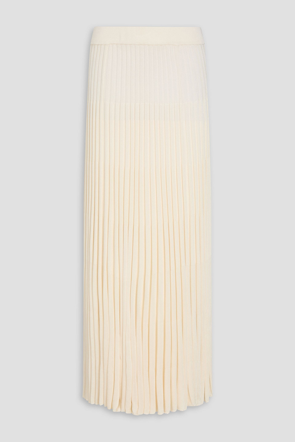 Zimmermann Ribbed-knit Midi Skirt