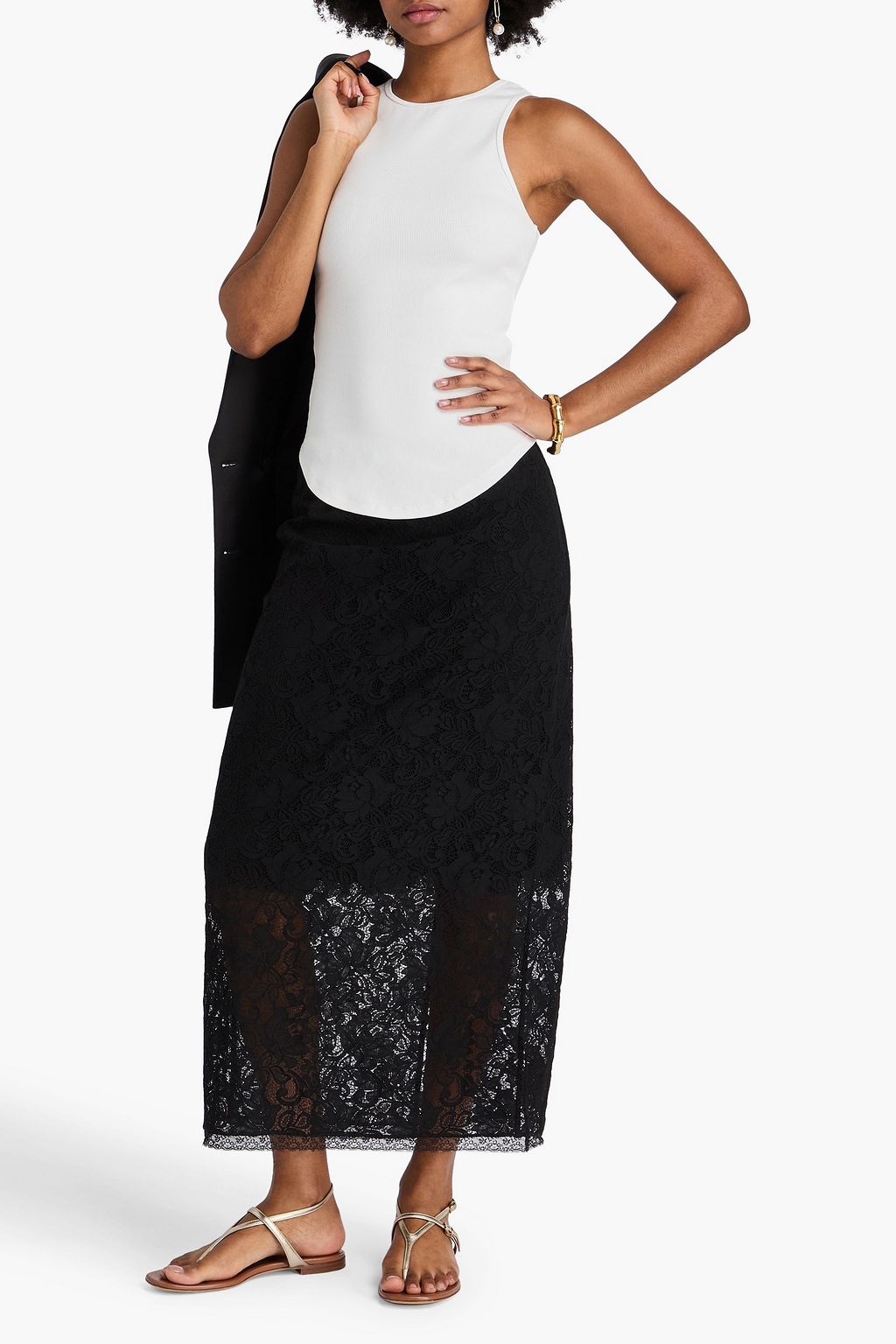 ZIMMERMANN Stretch-cotton jersey tank